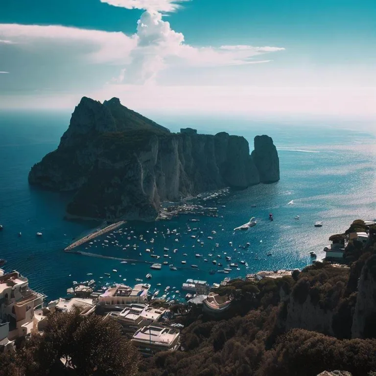 Capri: the enchanting island in the tyrrhenian sea