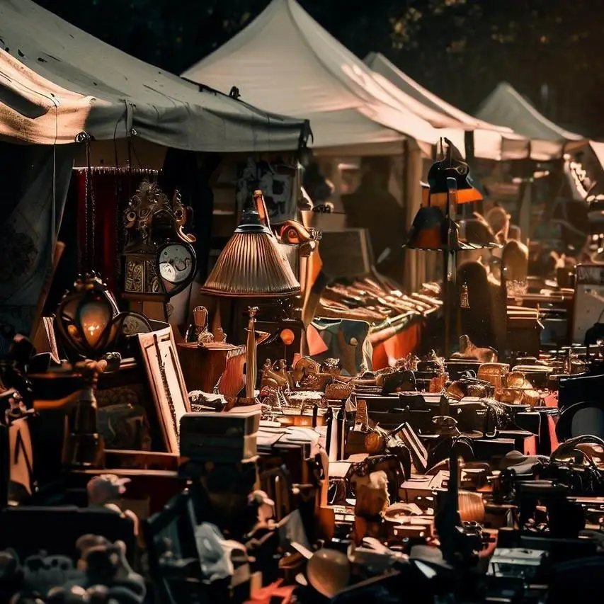 Flohmarkt: objevte poklady a skvosty na tržišti