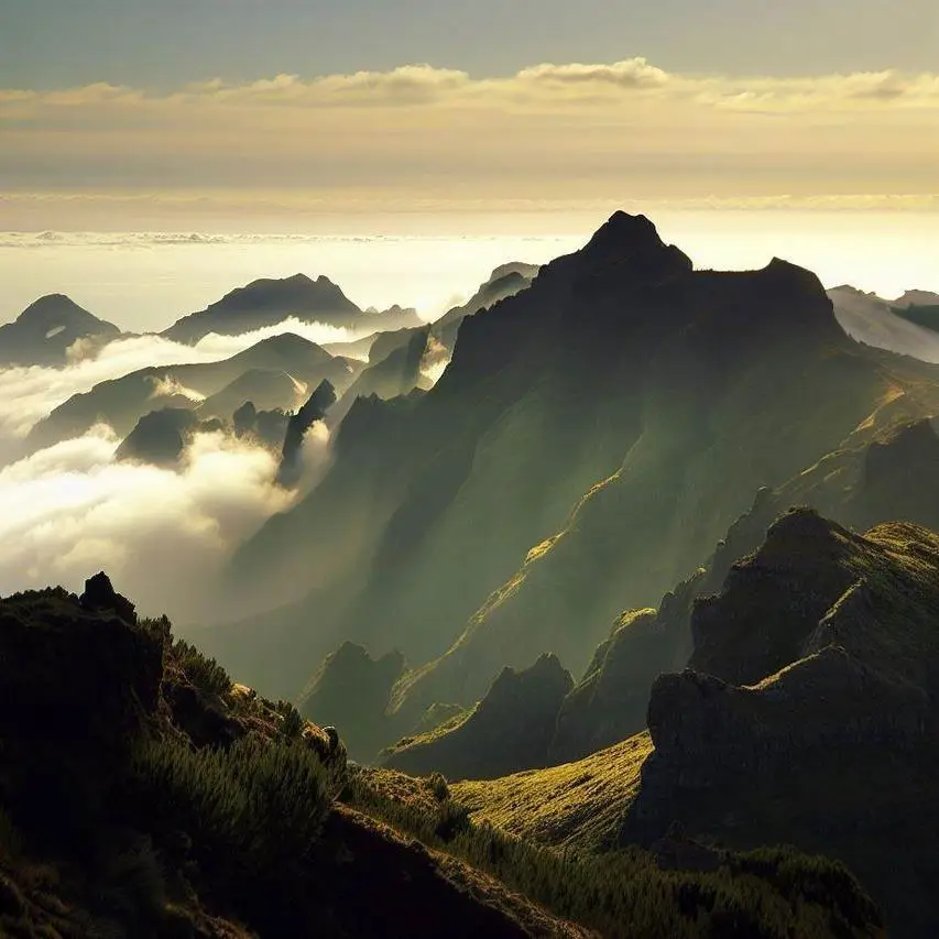 Pico ruivo: krása a nádhera nejvyšší hory na madeiře