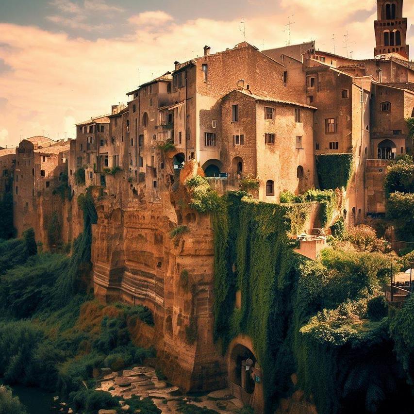 Pitigliano: jewel of tuscany