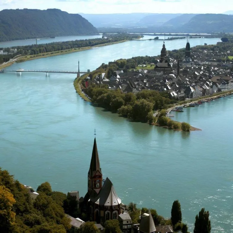 Rýna: řeka bohatství a historie