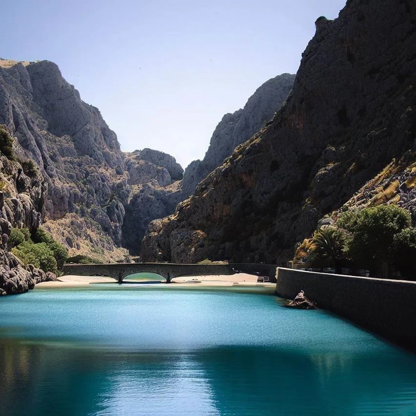 Sa calobra: krásná zátoka na malorce