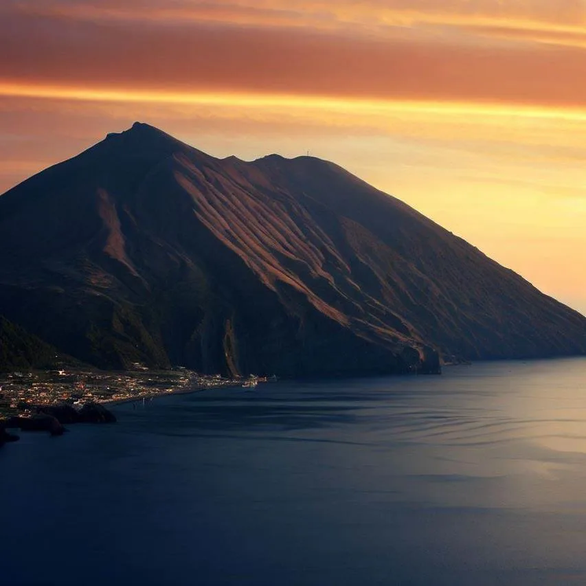 Stromboli: majestic beauty of italy's aeolian islands